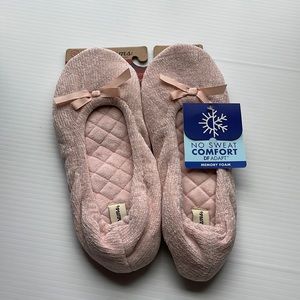 Dearfoams SlipOns Slippers | pink | size L (9-10)